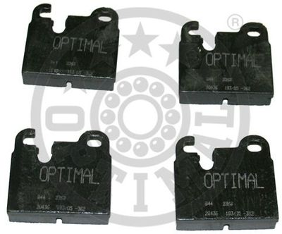 Комплект тормозных колодок, дисковый тормоз OPTIMAL 2369 для BMW 2500-3.3