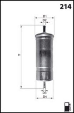 KRAFTSTOFFFILTER LUCAS LFPF013 1
