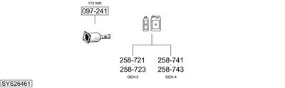 ABGASANLAGE BOSAL SYS26461