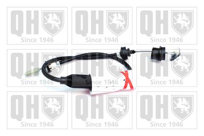 Трос, управление сцеплением QUINTON HAZELL QCC1896 для VW PASSAT