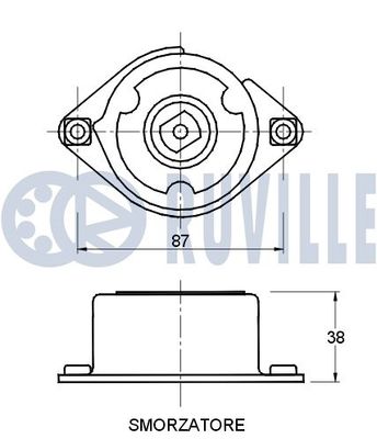 INTINZATOR CUREA CUREA DISTRIBUTIE RUVILLE 541375 1