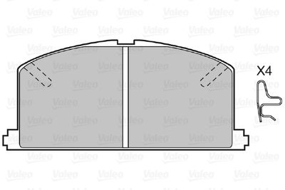 SET PLACUTE FRANA FRANA DISC VALEO 598266 1