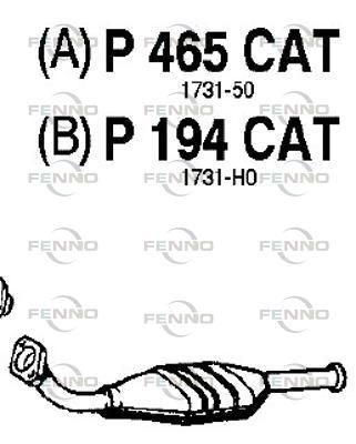 Katalizator FENNO P465CAT
