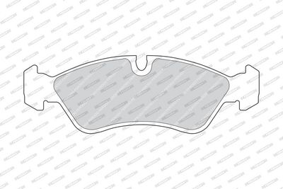 BREMSBELAGSATZ SCHEIBENBREMSE FERODO FDB584 1