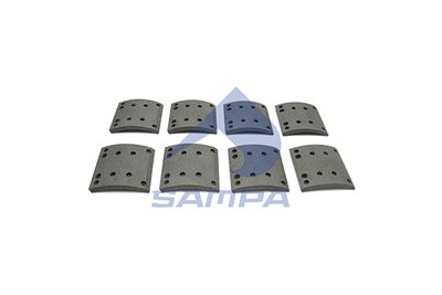 Juego de balatas de freno, freno de tambor