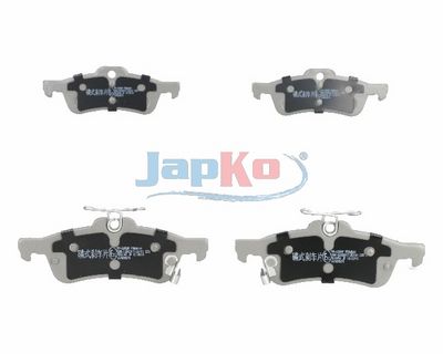 Set placute frana JAPKO 51225