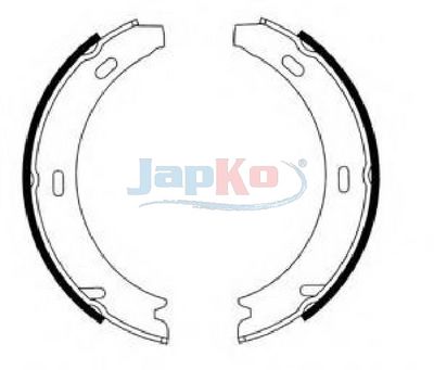 комплект спирачна челюст JAPKO