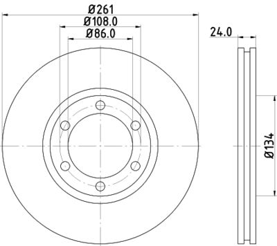 NISSHINBO ND6013 Тормозные диски  для KIA  (Киа K2700)