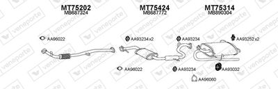 SISTEM DE ESAPAMENT VENEPORTE 750091