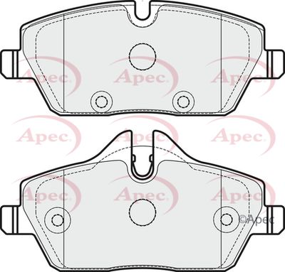 Brake Pad Set APEC PAD1758