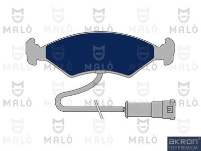 AKRON-MALÒ 1050515 Тормозные колодки и сигнализаторы для FORD FIESTA Автофургон / микроавтобус (F3L, F5L) 1.3