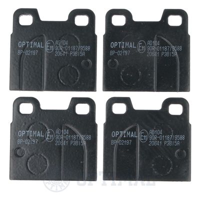 SET PLACUTE FRANA FRANA DISC OPTIMAL BP02197