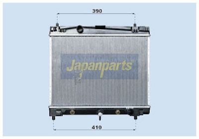 JAPANPARTS Radiatorius, variklio aušinimas