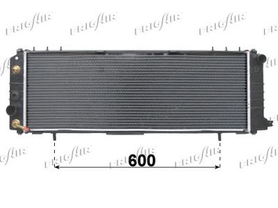 Радиатор, охлаждение двигателя FRIGAIR 0118.3019 для JEEP CHEROKEE