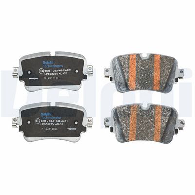 Brake Pad Set, disc brake LP5032EV