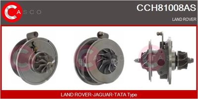 CASCO CCH81008AS Турбина  для LAND ROVER RANGE ROVER III (L322) 3.6 D 4x4