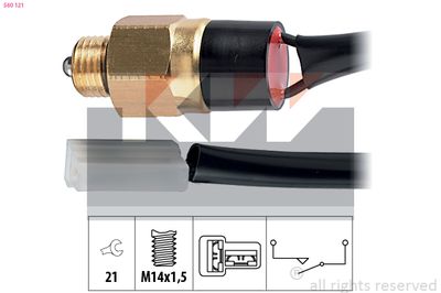Spínač, světlo zpátečky KW 560 121