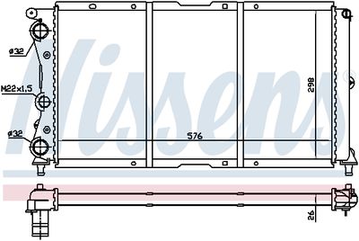 KüHLER MOTORKüHLUNG NISSENS 61859 4