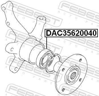 Wheel Bearing DAC35620040