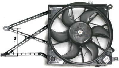 Fan, engine cooling 47582