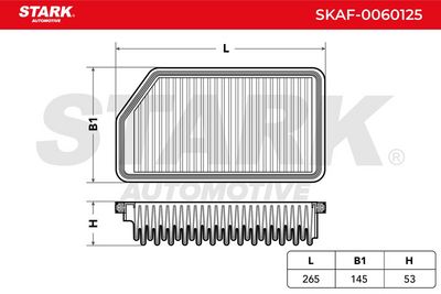 въздушен филтър STARK SKAF-0060125