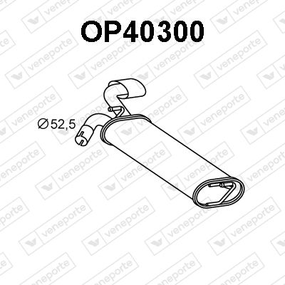 ENDSCHALLDäMPFER VENEPORTE OP40300