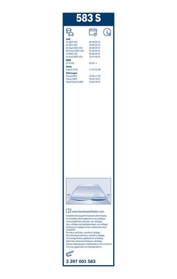 LAMELA STERGATOR BOSCH 3397001583 5