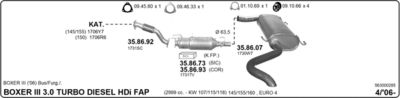 SISTEM DE ESAPAMENT IMASAF 563000285