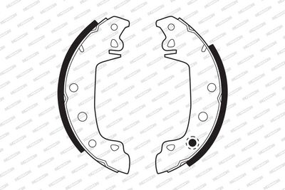 SET SABOTI FRANA FERODO FSB43 1