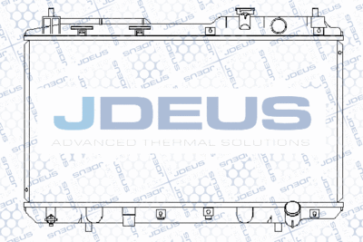 Радиатор, охлаждение двигателя JDEUS 013M22 для HONDA CR-V