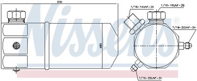 USCATOR AER CONDITIONAT NISSENS 95309 5