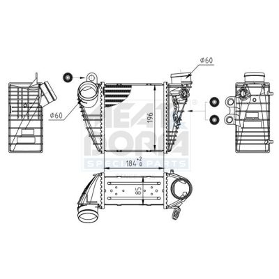 INTERCOOLER COMPRESOR