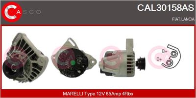 Генератор CASCO CAL30158AS для LANCIA Y