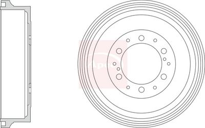 APEC Brake Drum DRM9212
