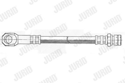 Тормозной шланг JURID 172008J для FIAT RITMO