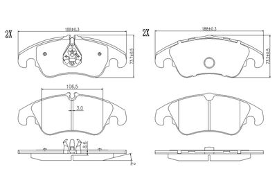 SET PLACUTE FRANA FRANA DISC BOGAP F8210648 1