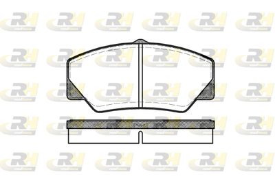 Комплект тормозных колодок, дисковый тормоз ROADHOUSE 2206.00 для FORD P100
