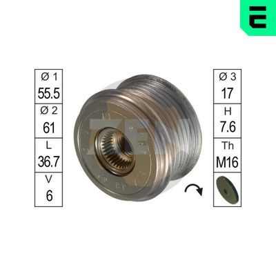 SISTEM ROATA LIBERA GENERATOR ERA ZN5375
