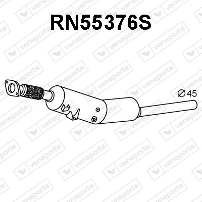 FILTRU FUNINGINE/PARTICULE SIST.DE ESAPAMENT