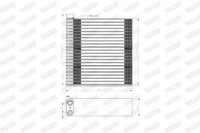 VERDAMPFER KLIMAANLAGE WALKER WEV00123 6