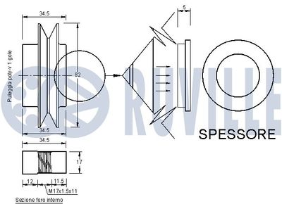 GENERATORFREILAUF RUVILLE 542181 1