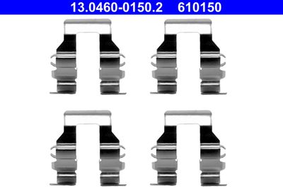Комплектующие, колодки дискового тормоза ATE 13.0460-0150.2 для MITSUBISHI ECLIPSE