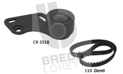 Комплект ремня ГРМ BREDA LORETT KCD0409 для ROVER MAESTRO