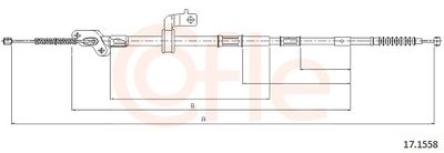 CABLU FRANA DE PARCARE COFLE 92171558