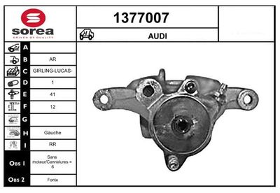 BREMSSATTEL SNRA 1377007