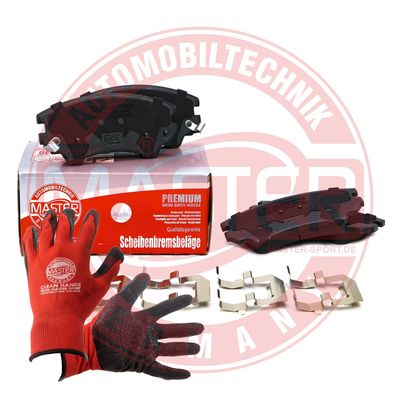 MASTER-SPORT GERMANY 13046056122N-SET-MSP Тормозные колодки и сигнализаторы  для CHEVROLET MALIBU (V300) 2.4
