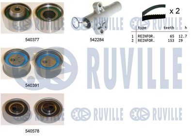 Комплект ремня ГРМ RUVILLE 550481 для MITSUBISHI OUTLANDER