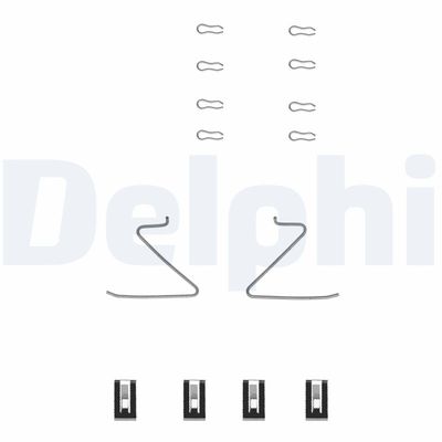 SET ACCESORII PLACUTE FRANA DELPHI LX0276