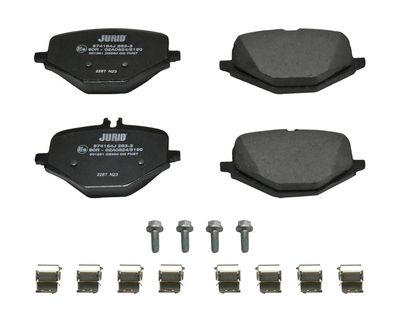 BREMSBELAGSATZ SCHEIBENBREMSE JURID 574164J 1