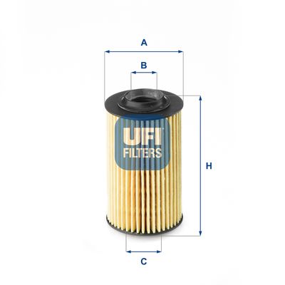 Масляный фильтр UFI 25.163.00 для CADILLAC SRX